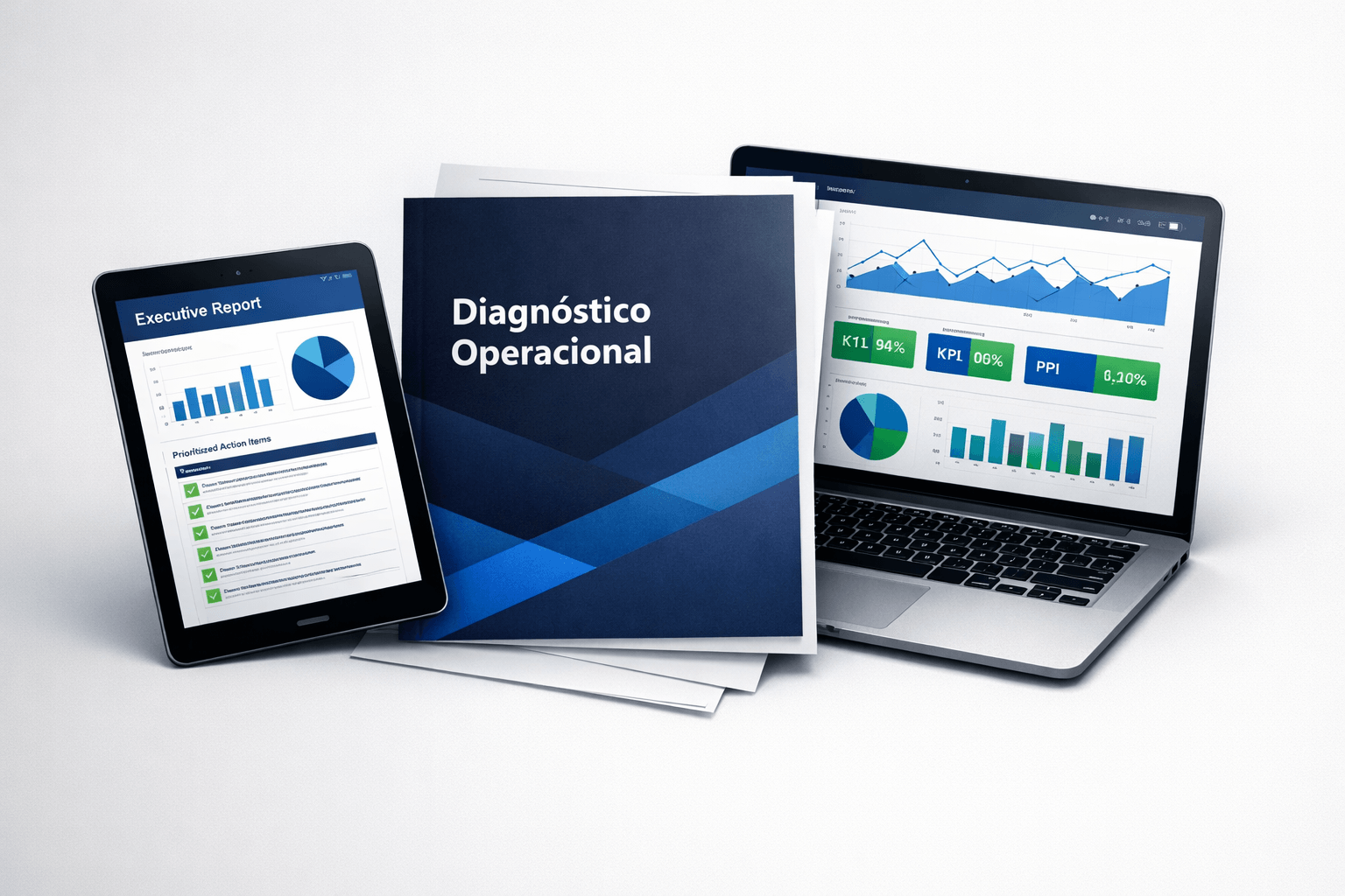 Relatório executivo de diagnóstico